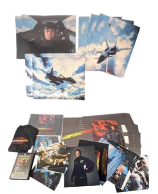 Lot 85 - CRAIG THOMAS COLLECTION - FIREFOX (1982) - VARIOUS PROMOTIONAL MATERIAL