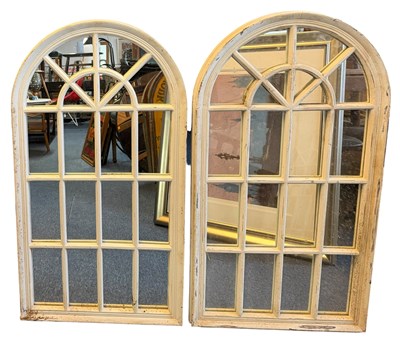 Lot 391 - MATCHING PAIR OF INTERIOR / EXTERIOR WINDOW MIRRORS