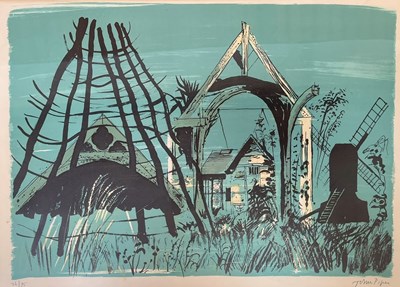Lot 292 - JOHN PIPER (1903-1992) - AVONCROFT MUSEUM - SIGNED LIMITED EDITION LITHOGRAPH