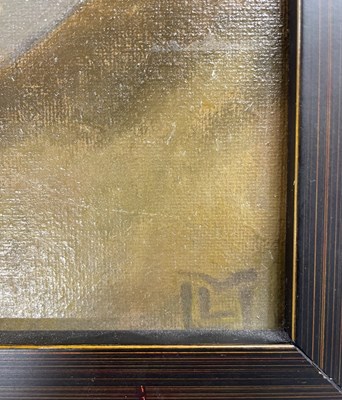 Lot 22 - LAWRENCE MCADAMS (CONTEMPORARY) - DON'T LOOK - OIL ON CANVAS