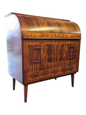 Lot 620 - 1960S EGON OSTERGAARD SWEDISH TEAK BUREAU