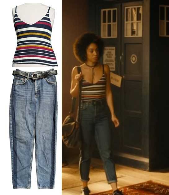 Lot 140 - DOCTOR WHO - BILL POTTS (PEARL MACKIE) - COMPLETE SCREEN USED COSTUME