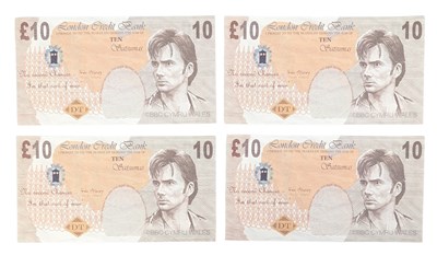 Lot 73 - DOCTOR WHO - THE RUNAWAY BRIDE - ORIGINAL PROP BANK NOTES