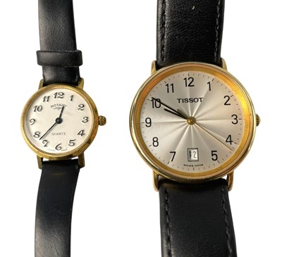 Lot 685 - TISSOT GENTLEMANS GOLD PLATED & ANOTHER