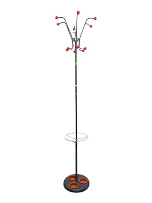 Lot 552 - MID CENTURY 1970S SPUTNIK STYLE COAT STAND