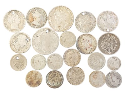 Lot 48 - 1758-59 KINGDOM OF PRUSSIA THIRD REICHSTHALER & OTHER EXAMPLES