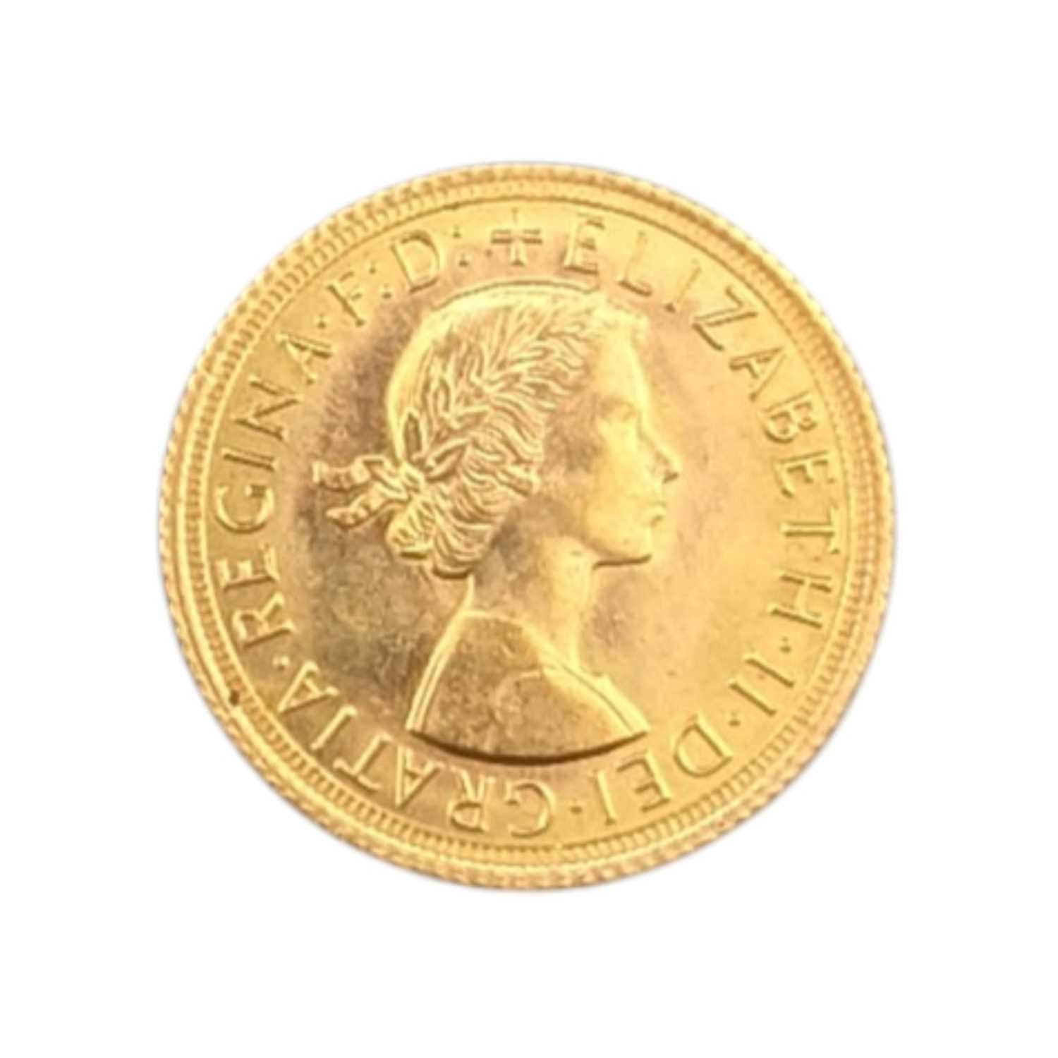 Lot 8 - 1966 QUEEN ELIZABETH II GOLD SOVEREIGN