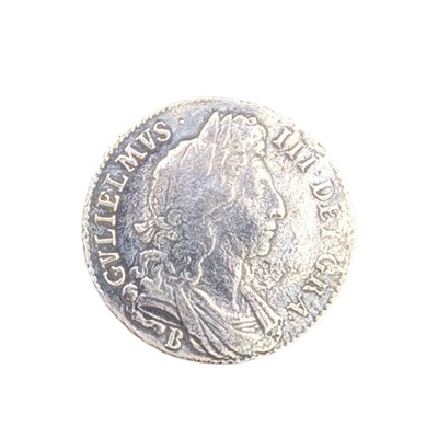 Lot 36 - 1696 KING WILLIAM III SILVER HALF CROWN