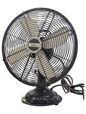 Lot 284 - IKEA, SWEDISH - VINTAGE MID CENTURY TAIFUN TABLE TOP FAN