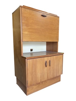 Lot 563 - JENTIQUE FURNITURE - VINTAGE 20TH CENTURY UPRIGHT TEAK SIDEBOARD