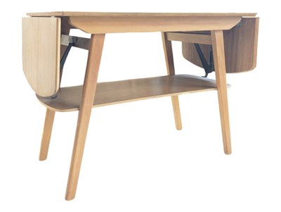 Lot 562 - BRITISH MODERN DESIGN - VINTAGE MID 20TH CENTURY EXTENDING COFFEE TABLE