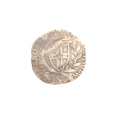 Lot 26 - 1656 COMMONWEALTH OF ENGLAND SILVER SIXPENCE