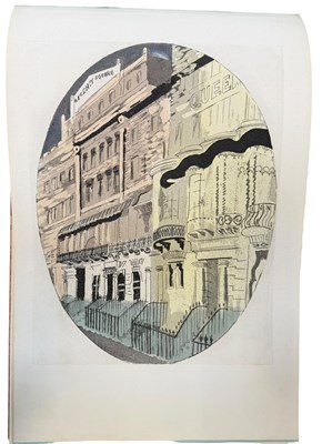 Lot 500 - JOHN PIPER (1903-1992) - BRIGHTON AQUATINTS - 12 LIMITED EDITION OF 50 AQUATINTS