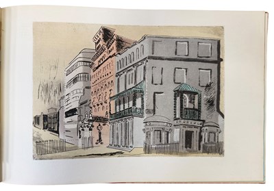 Lot 500 - JOHN PIPER (1903-1992) - BRIGHTON AQUATINTS - 12 LIMITED EDITION OF 50 AQUATINTS