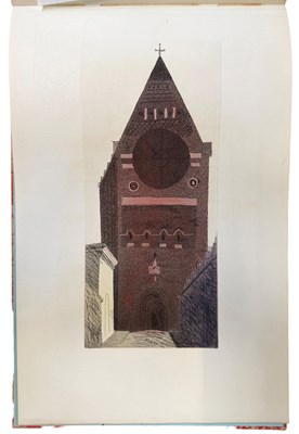 Lot 500 - JOHN PIPER (1903-1992) - BRIGHTON AQUATINTS - 12 LIMITED EDITION OF 50 AQUATINTS