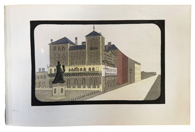 Lot 500 - JOHN PIPER (1903-1992) - BRIGHTON AQUATINTS - 12 LIMITED EDITION OF 50 AQUATINTS