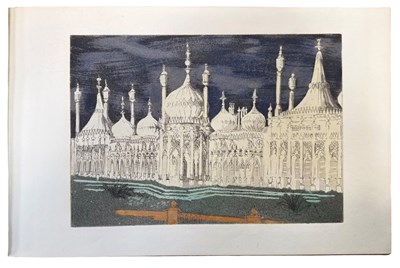 Lot 500 - JOHN PIPER (1903-1992) - BRIGHTON AQUATINTS - 12 LIMITED EDITION OF 50 AQUATINTS