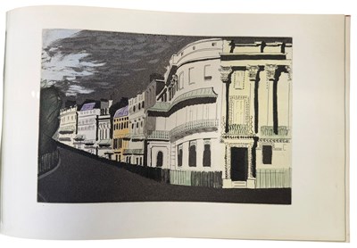 Lot 500 - JOHN PIPER (1903-1992) - BRIGHTON AQUATINTS - 12 LIMITED EDITION OF 50 AQUATINTS