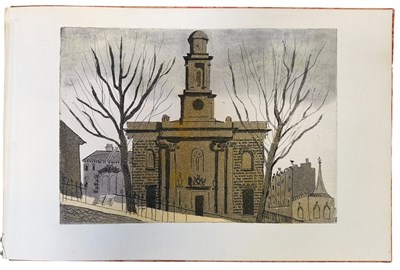 Lot 500 - JOHN PIPER (1903-1992) - BRIGHTON AQUATINTS - 12 LIMITED EDITION OF 50 AQUATINTS