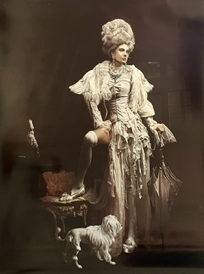Lot 85 - MISS ANIELA (B. 1986) - RAGGED ROCOCO, XL - INKJET PIGMENT PRINT ON PAPER