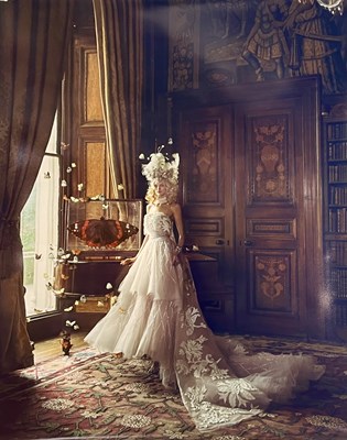 Lot 83 - MISS ANIELA (B. 1986) - MADAME BUTTERFLY, XL - INKJET PIGMENT PRINT LIMITED EDITION