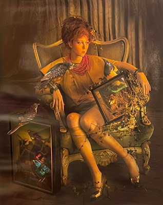 Lot 87 - MISS ANIELA (B. 1986) - STUFFED BIRDS XL - INKJET PIGMENT PRINT ON PAPER