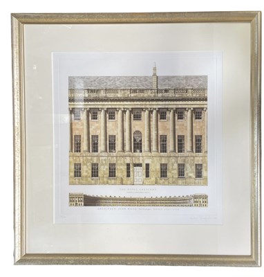 Lot 238 - ANDREW INGAMELLS - THE ROYAL CRESCENT, BATH - LIMITED EDITION SIGNED ETCHING