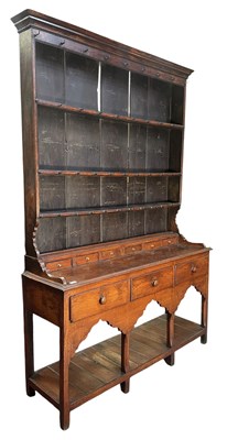 Lot 266 - GEORGE III 18TH CENTURY OAK WOOD WELSH DRESSER