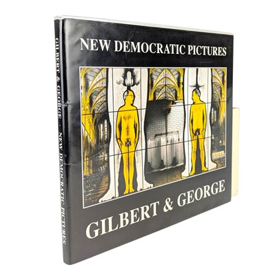 Lot 182 - GILBERT & GEORGE - NEW DEMOCRATIC PICTURES, SIGNED BY BOTH ARTISTS