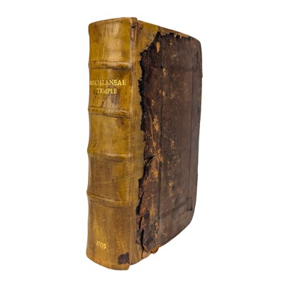 Lot 187 - TEMPLE, WILLIAM - 1705 MISCELLANEA, THE FIRST & SECOND PART