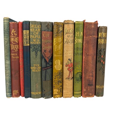 Lot 203 - ADVENTURE FICTION - TO INC. TREASURE ISLAND (1885) BY ROBERT LOUIS STEVENSON, AND OTHERS