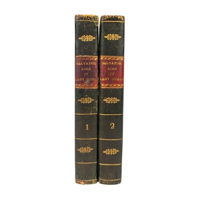Lot 216 - MORGAN, LADY [SYDNEY] - 1824 THE LIFE AND TIMES OF SALVATOR ROSA, 2VOLS, FIRST EDITION
