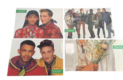 Lot 361 - CIRCA 11 VINTAGE LATE 20TH CENTURY UNITED COLORS OF BENETTON ADVERTISEMENT BOARDS