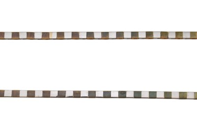 Lot 355 - 14CT GOLD & GEM SET NECKLACE
