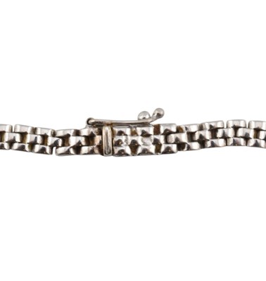 Lot 62 - 18CT GOLD RUBY & DIAMOND COLLAR NECKLACE