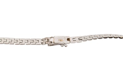 Lot 62 - 18CT GOLD RUBY & DIAMOND COLLAR NECKLACE