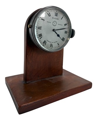 Lot 42 - JAEGER, PARIS - EARLY 20TH CENTURY EIGHT-DAY CAR CLOCK