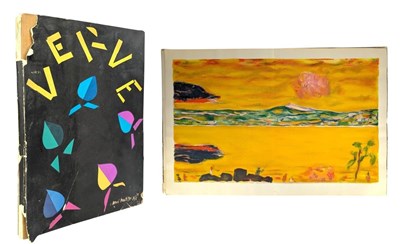Lot 55 - 1940 VERVE: THE FRENCH REVIEW OF ART, WITH AN ORIGINAL LITHOGRAPH FROM PIERRE BONNARD