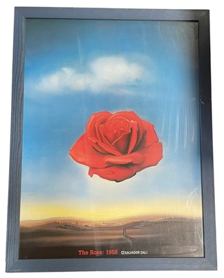 Lot 301 - AFTER SALVADOR DALI - MID CENTURY 1958 EXHIBITION MUSEUM POSTER