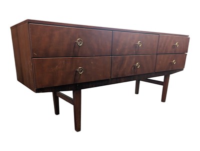 Lot 597 - MID CENTURY 1960S TEAK SIDEBOARD