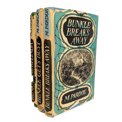 Lot 127 - PARDOE, M. - 1947-51 BUNKLE BREAKS AWAY, BUNKLE AND BELINDA & BUNKLE GETS BUSY, FIRST EDITIONS