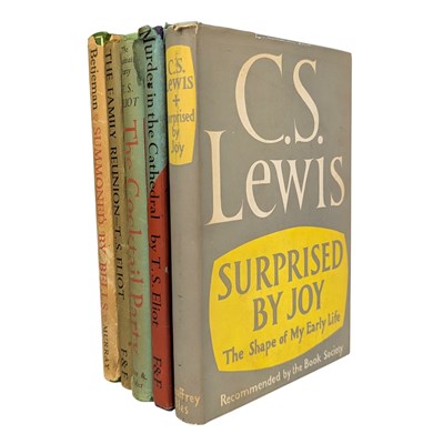 Lot 231 - POETRY & PROSE - T. S. ELIOT, C. S. LEWIS & JOHN BETJEMAN