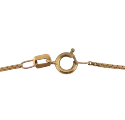 Lot 94 - 9CT GOLD PENDANT NECKLACE
