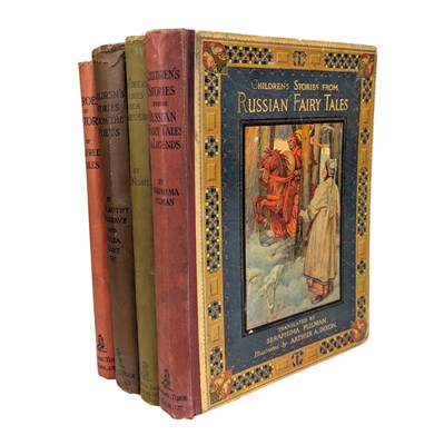Lot 117 - CHILDREN'S LITERATURE - "CHILDREN'S STORIES FROM THE POETS, SHAKESPEARE, RUSSIAN FAIRY TALES" ETC.