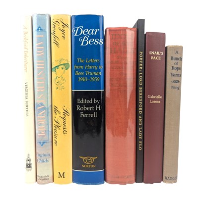Lot 93 - SIGNED NON-FICTION - BIOGRAPHIES & LETTERS INC. RELATING TO HARRY TRUMAN, JOYCE GRENFELL, BERESFORD