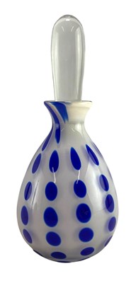 Lot 363 - MIKE HUNTER FOR TWISTS GLASS - SCOTTISH DESIGNER PERFUME BOTTLE