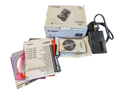 Lot 211 - 2010S BOXED CANON IXUS 160 DIGITAL CAMERA