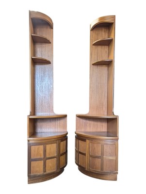 Lot 601 - TWO MID CENTURY NATHAN SQUARES CORNER UNITS