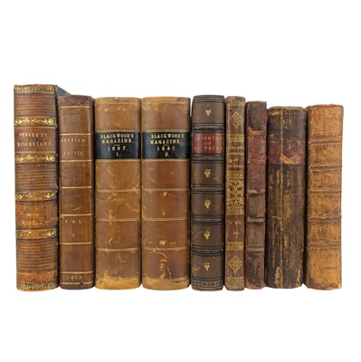Lot 223 - 18TH & 19TH CENTURY LITERATURE, BOUND IN CONTEMPORARY LEATHER