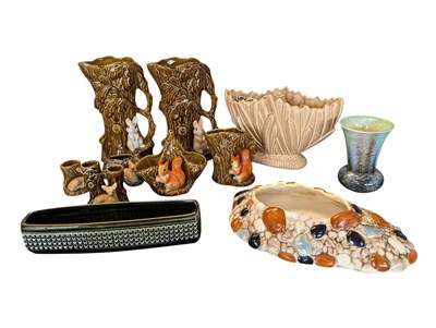 Lot 11 - COLLECTION OF 20TH CENTURY SYLVAC CERAMIC DECORATIVE PIECES